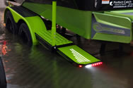 Stop, Turn, & Reverse LED Lights & Retractable Side Guide
